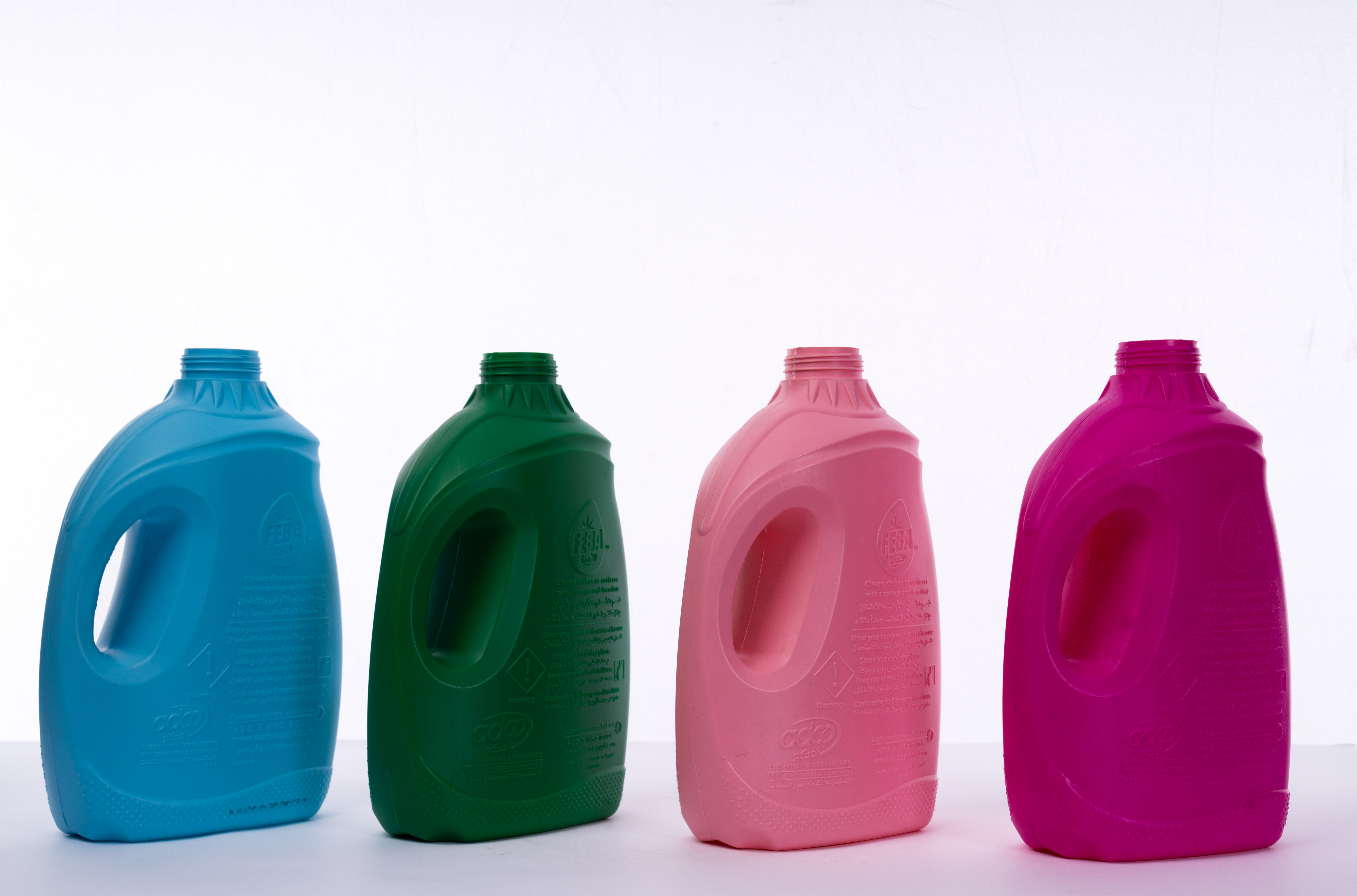 silver plastic bottles 